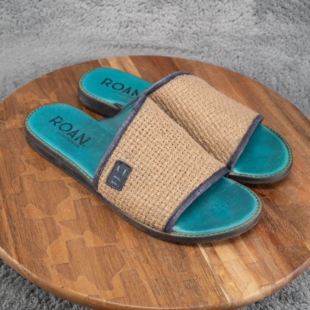 Roan by BED STU Women's 9.5 Hara Slide Sandals